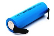 AA Rechargeable Battery 2600mAh NiMH with Solder Tabs DIY