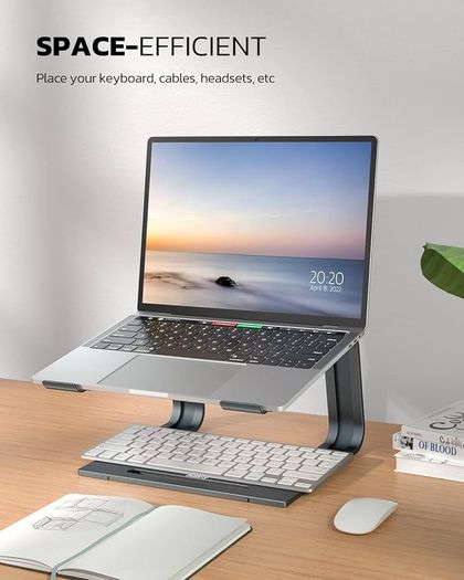 NEW SALE | Detachable Laptop Stand for Desk, Aluminum Portable Laptop Holder with Heat Dissipation