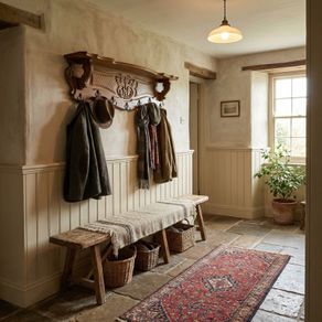 very nice coat and hat rack