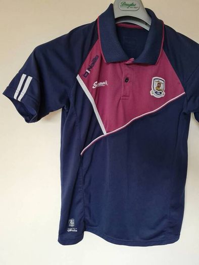 Oneills galway gaa polo shirt Size small ptp 20" in excellent condition