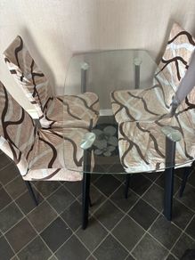 table and chairs