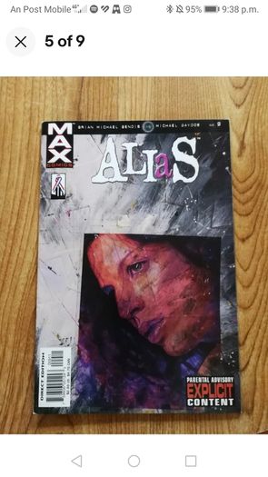 collectable comics magazines Alias