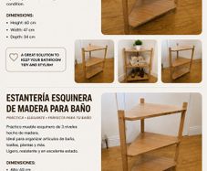 wooden shelf