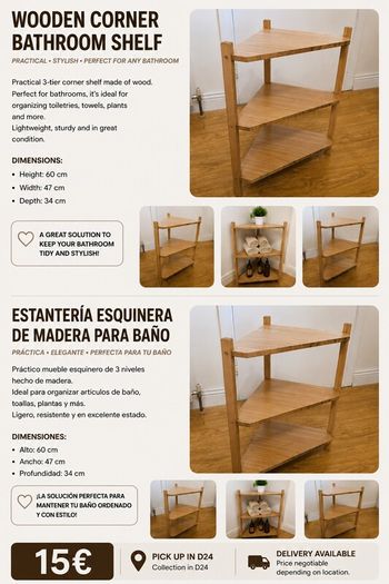 wooden shelf