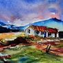 Irish scenes  watercolours Image 5