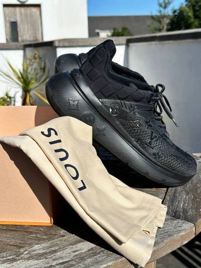 Louis Vuitton black trainers