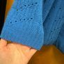 Royal blue soft jumper size large Image 2