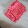 3 Coral Silk style cushion covers Image 6