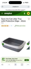 cat litter tray open
