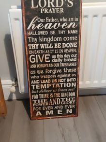 metal sign