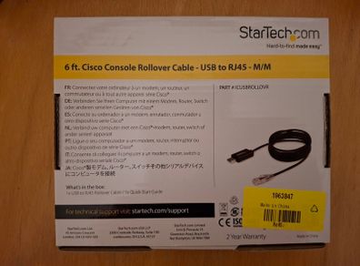 Cisco USB Rj45 Console Cable