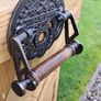 railway cast iron toilet rool holder Image 3