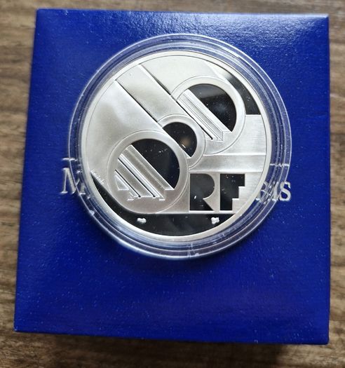 Proof 1994 France 15 ECUs / 100 Francs Channel Tunnel Low Mintage Silver coin