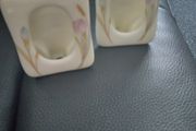 Two small ceramic photo frames
