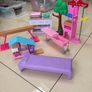 barbie dream house and extras Image 3