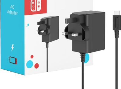 Charger for Nintendo Switch, 45W Fast Charging for Switch, AC Adapter Power Supply with 5FT USB C Cable for Switch Lite/Switch OLED/Switch Deck Dock/Switch Pro Controller, Support TV Mode