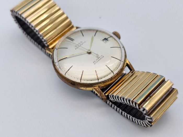 Vintage 1950s Osco 25 Jewels Automatic German made Watch