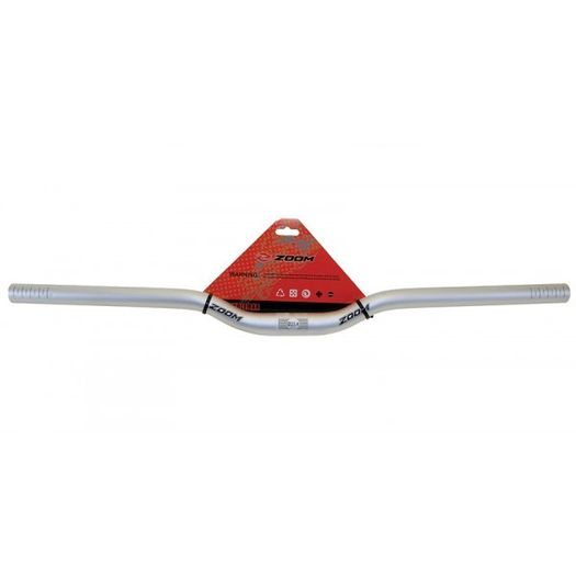 Mtb Alloy Semi Rise Handlebar - Matt Silver