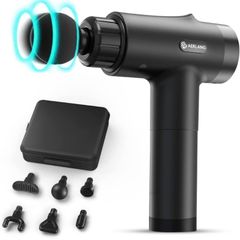 Massage Gun Deep Tissue, Percussion Handheld Muscle Massager for Muscle Pain Relief Fitness Recovery Body Shaping with 20 Speed Levels 6 Massage Heads and LCD Display MULTIPLE COLOURS AVAILABLE (FREE POSTAGE)