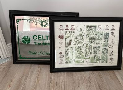 Celtic mirror and legends print