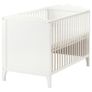 IKEA HENSVIK Baby Cot White 60x120 Good Condition Image 3