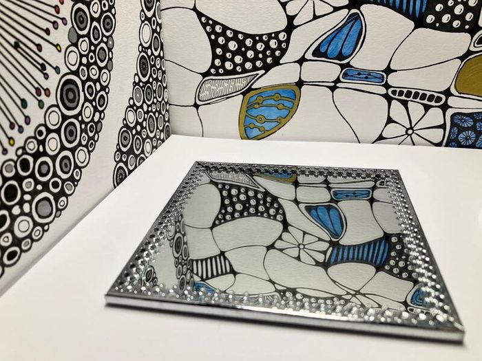 Mirror Coaster (set of 2 round or square)