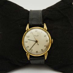 Vintage Swiss Made Mila Gold Gents Manual Watch