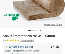 Fiberglass insulation