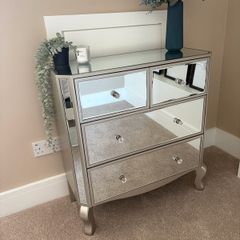 mirror chest of drawers