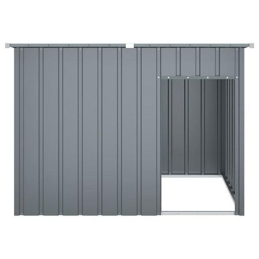 Dog House with Roof Anthracite 153x91x110 cm
