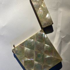 Mother-of-pearl ball card case - Mother of pearl - Late 19th century