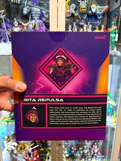 Mighty Morphin power rangers Rita Repulsa Super 7 Ultimates