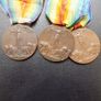 One sold.Italy 1915-1918.Victory Medals.Three Variants.First World War. Image 6