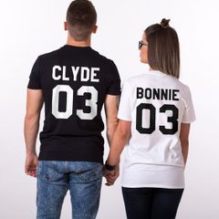 Bonnie And Clyde Couple T-shirts For Valentines Day Gift Present