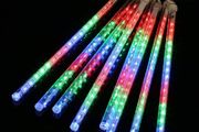 8 Tubes 30cm Meteor Shower Falling/Rain Drop LED Tree Cascading String Lights (Multi-color)