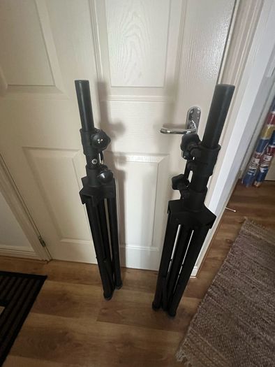 PA (Solid) Speaker Stands / Carry Bag