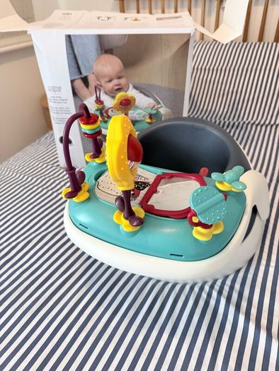 Mamas and papas baby seat with play tray