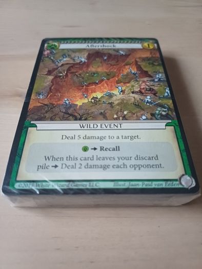 EPIC Kickstarter Promo Expansion Pack (Fantasy Card Game White Wizard Games 2015 NEW SEALED)