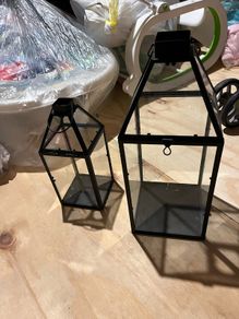 glass lanterns