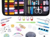 Professional Sewing Kit with a fine Quality Zipper Bag 103 Pcs Needle and Thread Kit for Beginners and Adults with 21 Different Premium Sewing Supplies for DIY, Home, Travel & Emergency Mending