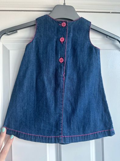 Denim dress from Next