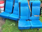 2 double seats for campervan