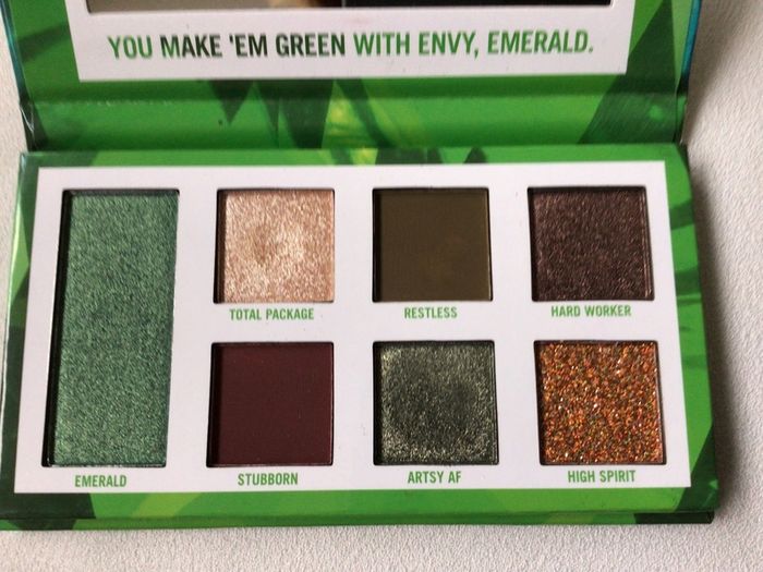 bh Emerald for May 7 Color Shadow Palette