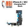 iPhone 8 SE2 Charging Dock Replacement Port Connector Flex Cable 2nd Gen Black Image 2