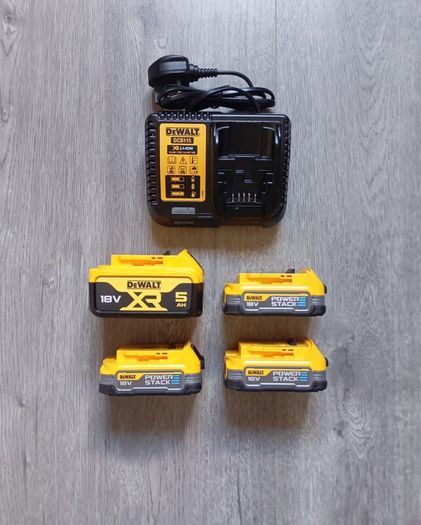 DeWalt Batteries & Charger (New)