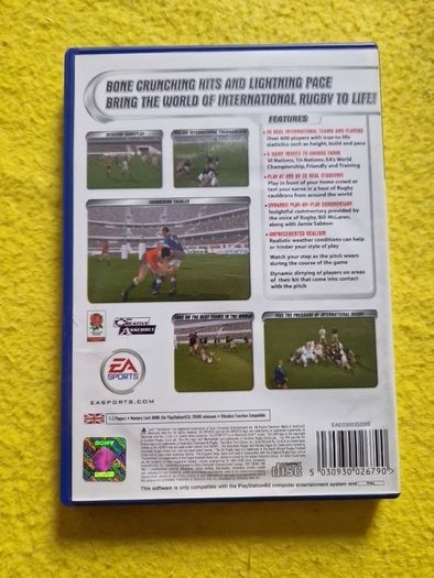 Rugby PlayStation2 ps2 games Original
