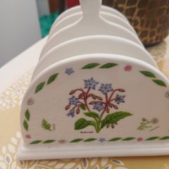 toast rack, Ceramic, The Leonardo Collection, botanical pattern