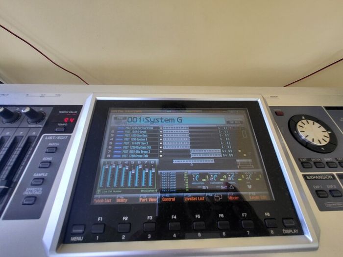 Roland G8 Fantom Keyboard and Accessories