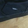 Vans Classic Slip-On All Black Canvas Skate Shoes Women's Size UK \ Ire 5 Euro 38 Image 7