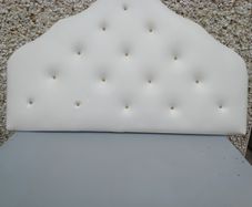 white headboard
